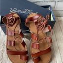 Universal Threads UNIVERSAL THREAD PAIGE STRAPPY COGNAC SANDALS 9 Photo 1