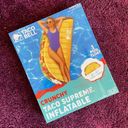 Supreme LAST ONE! Taco Bell Pool Float NWT Taco  Inflatable Bday Gift Party Swim Photo 1