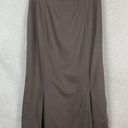 Talbots  Womens‎ Stretch Wool Skirt Pleated Size 6 Brown Made in Japan Career Photo 0