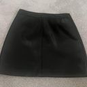 Altar'd State Black Leather Skirt Photo 0