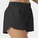 Halara NEW  High Waisted Dolphin Hem Casual Shorts 2" Black Small Photo 0