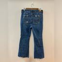 American Eagle Pre-Owned Size 10 Short  Light Blue Super High Rise Flare Jeans Photo 5