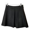 BCBGeneration  Black Textured Pleated A-Line Skater Skirt Women's Size 6 NEW Photo 0