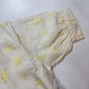 Tularosa  Whitaker Button Front Dress in Faded Yellow Floral Photo 6