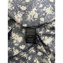 Trixxi  Navy Floral Short Summer Romper Size Large Ruffle Sleeves Photo 3