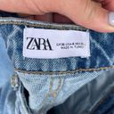 ZARA  high waisted blue jeans Photo 3