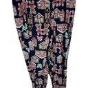 Disney  Mickey Mouse Gingerbread Lightweight Fleece Pajama Set Size XL Photo 3