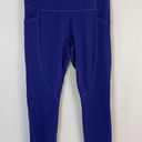 Everlane New  The Perform Pocket Leggings Cobalt Blue Size Large Photo 7