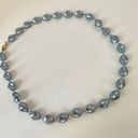 Vintage Blue  beaded necklace Photo 6