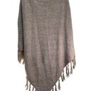 Torrid  Marled Knit Lace Up Poncho Photo 6