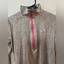 Under Armour Pre-Owned SM  Grey/Pink Athletic Long Sleeve Shirt Photo 1