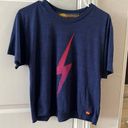 Aviator Nation  Cropped Bolt T SHIRT Size L Photo 0