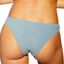 Topshop  Velour Knot Bikini Bottoms Light Blue Photo 1