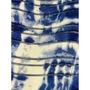 Cathy Daniels  Sheer Striped Blue/White Blouse/Swim Coverup Women's Size XXL Pool Photo 5