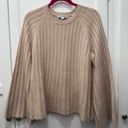 Elizabeth and James Baker Ribbed Crewneck Pullover Sweater Photo 3