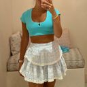 Love Shack Fancy Ruffle Mini Skirt Photo 0