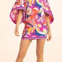 Trina Turk  Sevilla multi colorful print swim tunic coverup dress S Photo 4