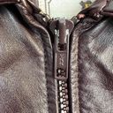 Florence Tanners‎ Leather Jacket 11/12 Women Maroon Biker Zip Up Optional Lining Red Size undefined Photo 7