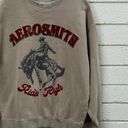 Aerosmith  Riding High Band Sweatshirt size M Photo 4