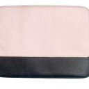 Kate Spade  Black Pink Padded Laptop Case Zip Computer Sleeve Saffiano Leather Photo 1