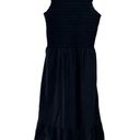 Everlane  The Smock Midi Dress in Black S NWT Photo 2