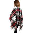 L.A.M.B. Kiltane of Scotland  NWOT Tartan Wool Cape OSFM Photo 2