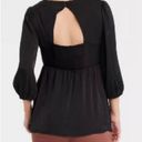 Isabel Maternity elbow sleeve woven back cut out Photo 2