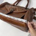 Patricia Nash Crossbody Tote Bag Cognac Brown Leather Handbag Photo 14