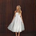 white tulle dress Photo 4