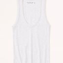 Abercrombie & Fitch  Gray Scoopneck Tank Photo 1