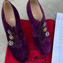 Christian Louboutin  Bijou booties. Purple Size: 38.5 us 8/8.5 Photo 3