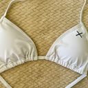 Boutinela NWT Venice White Bikini Top Medium Photo 3