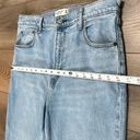 Abercrombie & Fitch  The 90’s Slim Straight Ultra High Rise Stretch Blue Jeans 32 Photo 5