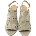 via spiga  Nellie Cut Out Open Toe Bootie Grey Sz 9 Photo 0