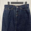 Gap Vintage Denim Maxi Skirt Womens 6 Reg Triangle Front Slit 2007 Photo 1