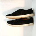 Vionic  Jean Sneaker Black Suede Slip On Casual Shoe Sz 12 GUC COMFORT SHOE Photo 4