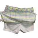 Slazenger Size 8  Womens Golf Plaid Skort Skirt Undershorts Pockets Photo 7