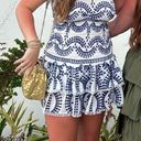 These Three Boutique Blue And White Dress Photo 2