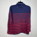 L.L. Bean striped cotton pullover size medium Blue Photo 5