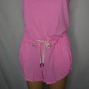 N: Philanthropy Pink Powder Romper Keyhole Shorts Tie Waist Photo 3