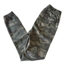 American Eagle  | Next Level Stretch Camo Joggers Size 2 Drawstring Ankle Zippers Photo 6