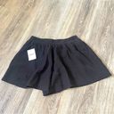 Forever 21  black flare pocket shorts NWT Photo 2