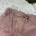 BDG  Urban Outfitters Rose Pink Acid Wash High Waisted Cuffed Shorts Size 28 Photo 6