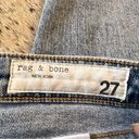 Rag and Bone RAG‎ & BONE Dre Low Rise Slim Boyfriend Light Wash Jeans Distressed Size 27 Photo 2