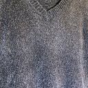 Orvis Women's XL Classic Collection Chenille Sweater Black Blue Super Soft Photo 1