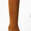 Shoedazzle Suede Heeled Cowgirl Boots Photo 1