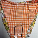 Revolve VDM The Label Ziggy 70s Floral/Sunburst Reversible Bikini Bottom Large NWT Photo 6