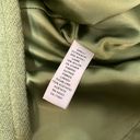 Banana Republic  Spring Green Fitted Button Front Tweed Pea Coat Jacket sz Small Photo 9