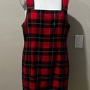 Newport News  red plaid dress Photo 1