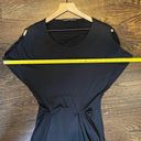 Women’s | All Saints black drape knit dress | Size 2 Photo 7